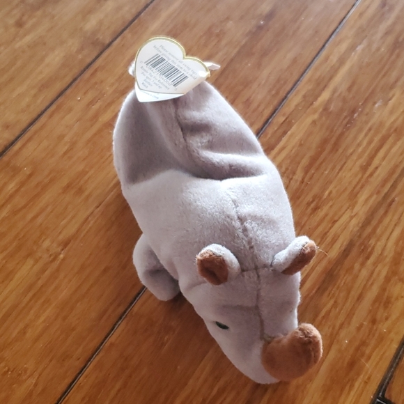 "SPIKE" the beanie Baby rhino - Picture 7 of 7